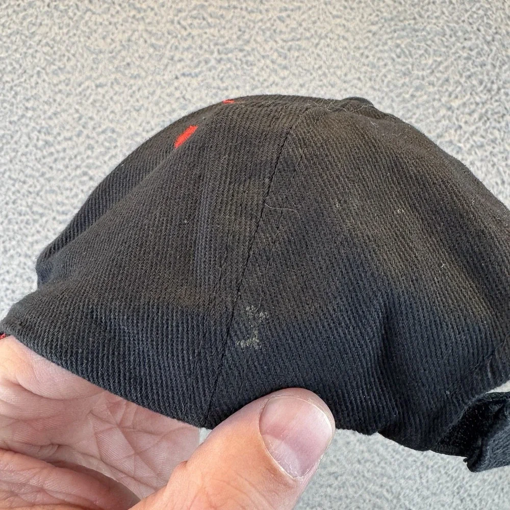 Marvel Kids Spider Man Boy's Strapback Hat‎ Black Size 4-7 Embroidered Y2k